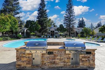 Grill Stations at Monte Bello Apartments, Sacramento, California